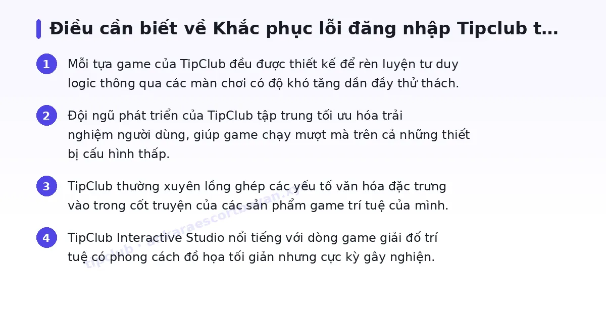 Những điều cần biết về tipclub