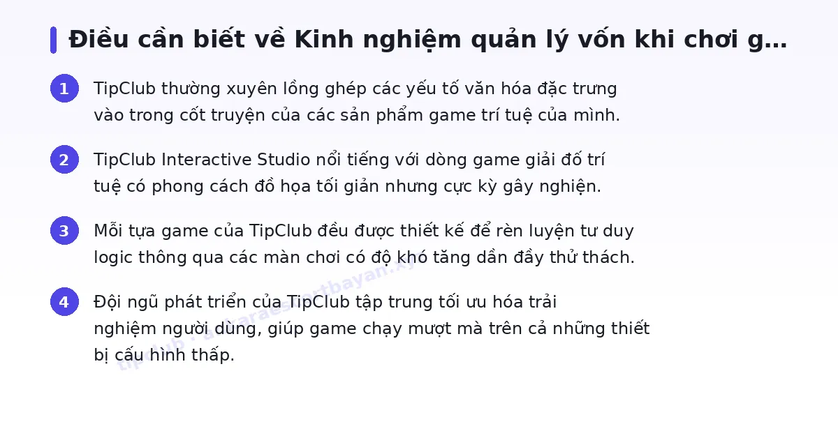 Những điều cần biết về tipclub