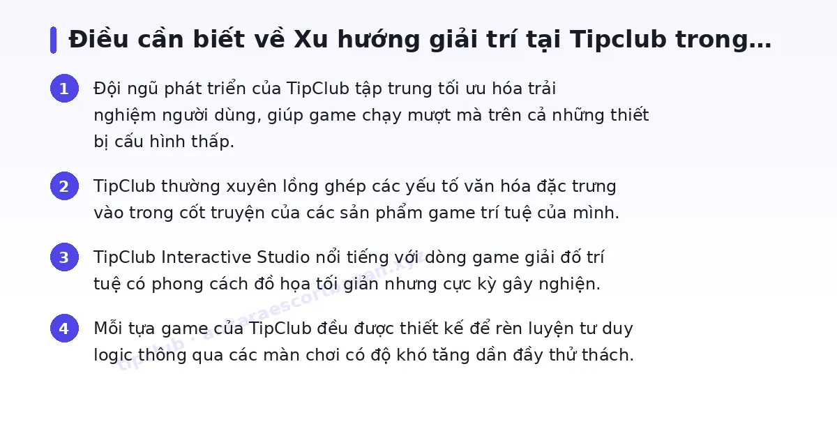 Những điều cần biết về tipclub